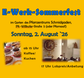 Sommerfest in Schmidgaden – jede/r ist willkommen! 2. August