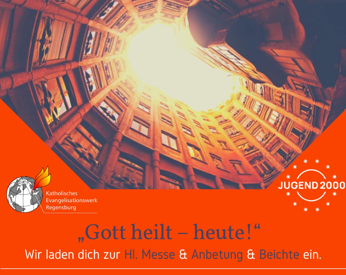 „Gott heilt – heute!“ (Hl. Messe & Beichte & Anbetung) mit P. Johannes Rothärmel und der J2000-Band / 27. März