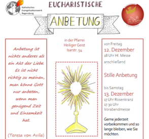 Auf Gaudete hin… – 24h Anbetung 12./13. Dez.