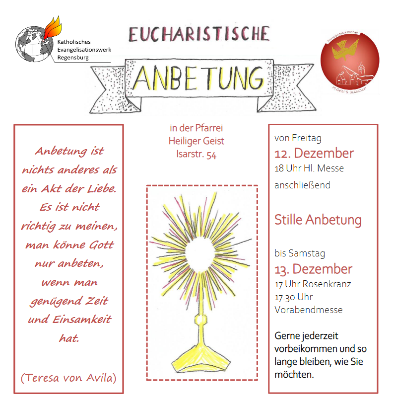 Auf Gaudete hin… – 24h Anbetung 12./13. Dez.