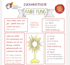 24h Anbetung 17./18. April