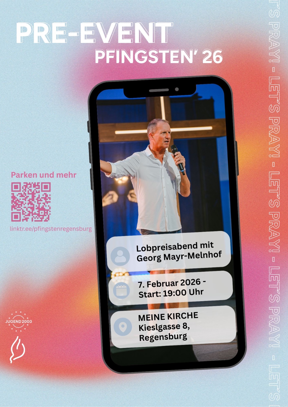 Pre-Event Pfingsten ’26 mit Georg Mayr-Melnhof / 7. Februar, 19 Uhr