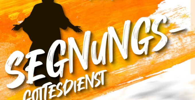 Segnungsgottesdienst in Weiden mit Pfr. Gerhard Pausch/ 9. Okt.